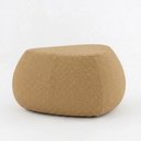 Ver imagem 7 de Puff Orgânico Decorativo 75cm Orbis Bouclé Camel - Nexta Casa