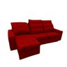 Sofá Barcelona Retrátil 3 Lugares Vermelho Simonetto - Meu Estofado Sofá Retrátil 3 Lugares Barcelon - 1