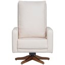 Ver imagem 3 de Poltrona de Amamentação com Balanço Giratória Noah D02 Bouclê Off White B-114 - Lyam Decor