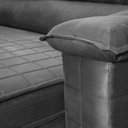 Ver imagem 6 de Sofá Retrátil Reclinável 2 Lugares com Molas 1,50m Quantum Suede Velut Cinza - King House