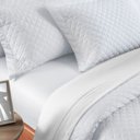 Ver imagem 4 de Colcha 300 Fios Driamon Kacyumara Branco Queen
