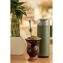 Ver imagem 3 de Bomba de Chimarrão Tramontina Ilex em Aço Inox com Rosca e Pedra Ágata Verde 25 Cm Tramontina