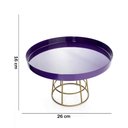 Ver imagem 4 de Boleira com Suporte de Metal com Base Roxo - D’Rossi