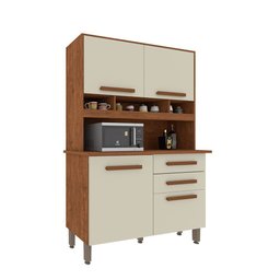 Cozinha Compacta 4 Portas 2 Gavetas Sofia Plus Imop - 2