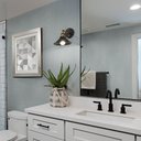 Ver imagem 3 de Papel de Parede Adesivo Lavavel Textura Linho Casual Jeans 5m