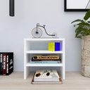 Ver imagem 1 de Escaninho Organizador de Mesa Branco 30x20x30cm