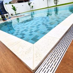 Borda Atérmica para Piscina 50x25x2cm Maresias Branca - Areia de Quartzo Ind. Cimentícia - 4
