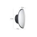 Ver imagem 2 de Arandela Nordecor Pako Redonda 2w+5w Led Bivolt Preto 3000k Luz Amarela 2852