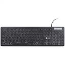 Ver imagem 1 de Teclado Chocolate SLIM Multimidia Teclas Redondas LED Branco 1.8 Metros USB - TC200
