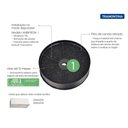 Ver imagem 3 de Filtro de Carvão Ativado Tramontina Ambifresh 1 para Coifa Incasso Tramontina