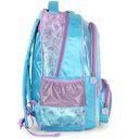 Ver imagem 4 de Mochila Escolar de Costas Infantil Stitch Peluciada Disney Azul