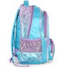 Mochila Escolar de Costas Infantil Stitch Peluciada Disney Azul - 4
