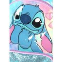 Ver imagem 3 de Mochila Escolar de Costas Infantil Stitch Peluciada Disney Azul