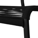 Ver imagem 6 de Banqueta com Encosto Corda Sintética Ibiza Aluminum Decor