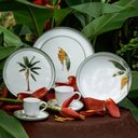 Ver imagem 6 de Prato Raso Bio Bananê Porto Brasil Cerâmica 27cm Branco Cozinha Gourmet Mesa Posta