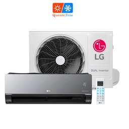 Ar Condicionado LG Dual Inverter Voice Artcool UV Nano 24000 BTUs Quente/Frio 220V S4-W24K2RXD - 2 Ar Condicionado LG Dual Inverter Voice Artcool UV Nano 24000 BTUs Quente/Frio 220V S4-W24K2RXD - 2