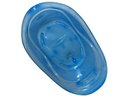 Ver imagem 3 de Banheira Bebê 22 Lts Valvula Água Transparente Plastibrasil Cor Azul sem Desenho