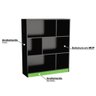 Estante Gamer B25 Nova Mobile Preto e Verde - 4