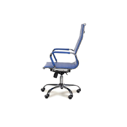 Cadeira Esteirinha Presidente Azul D821 4b H Design Arrojado Bering - 2