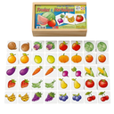 Ver imagem 1 de Jogo de Memória Frutas e Hortaliças em Madeira