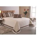 Ver imagem 1 de Colcha Cobre Leito Super King 9 Peças Monaco Avelã