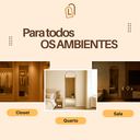 Ver imagem 2 de Espelho de Parede Arqueado Arcos 150x40cm com Suporte Lopazzi