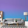 Papel de Parede Adesivo Degradê Roxo E Azul N05175 0,58X2,5M - 4