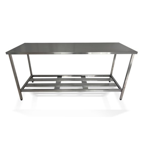 Mesa Aço Inox Profissional 150x60x90 cm Nortinox