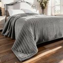 Ver imagem 2 de Manta Cobertor Casal Corttex Luster Canelada 180x220cm Microfibra Antialérgico Super Macio Premium