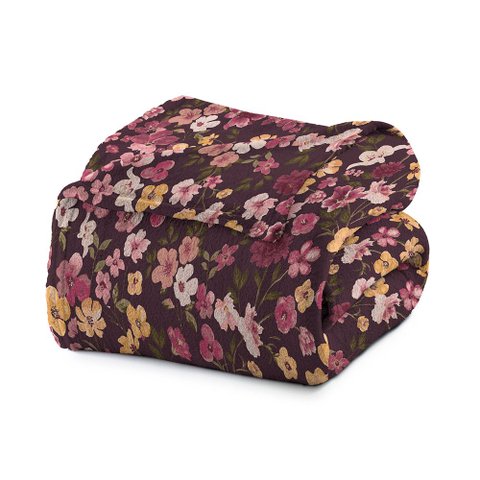 Cobertor de Casal Manta Microfibra Antialérgico 1,8x2,2m Dance - Camesa