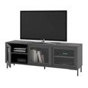 Ver imagem 5 de Rack Tv 3 Portas de Vidro 135cm Refresh Brv Móveis