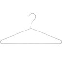 Ver imagem 2 de Kit 20 Cabides Cromado para Roupas para Guarda Roupas Closet Cabide Tintureiro