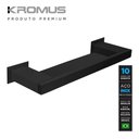 Ver imagem 2 de Porta Shampoo Inox Preto Fosco - Kromus Rt0311b
