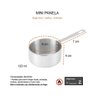 Panelinha Couvert Ouro Velho Mini Panela 120ml Finger Food 6un - 4