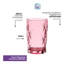 Ver imagem 2 de Copo Diamante 350ml Rosa 6 Pcs Ke Home