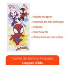 Ver imagem 3 de Toalha de Banho Personagens Estampada Menino Menina Spidey Lepper