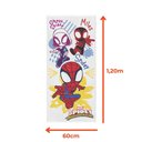 Ver imagem 2 de Toalha de Banho Personagens Estampada Menino Menina Spidey Lepper