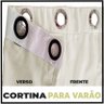 cortina blackout para quarto e sala 5,50 x 2,40 Madrid palha - 6