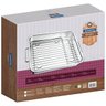 Assadeira Tramontina Service 4,6L em Aço Inox com Grelha 34x28cm com Alças Laterais - 4