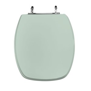 Assento Sanitário Poliéster para Louça Thema (incepa) Aço (reb. Oculto) Verde Água