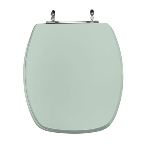 Assento Sanitário Poliéster para Louça Thema (incepa) Aço (reb. Oculto) Verde Água