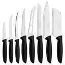Ver imagem 1 de Jogo de Facas Tramontina Plenus com Lâminas em Aço Inox e Cabos de Polipropileno Preto 8 Peças