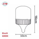 Ver imagem 5 de Lâmpada Super Bulbo Led 15w E27 Branco Frio 1350lm Bivolt