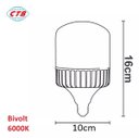 Ver imagem 5 de Lâmpada Super Bulbo Led 15w E27 Branco Frio 1350lm Bivolt
