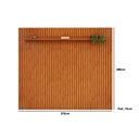 Ver imagem 4 de Rack Bancada C/ Painel P/ Tv até 85 Pol Pratic Ripado 1 Prateleira 275x240cm Bali - Dj Móveis