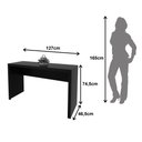 Ver imagem 4 de Escrivaninha Mesa Escritório ME4135 127cm Preto