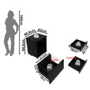 Ver imagem 5 de Gaveteiro Arquivo 48,8x64,5cm com Chave e Rodízio ME4148