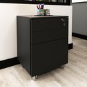 Ver imagem 2 de Gaveteiro Arquivo 48,8x64,5cm com Chave e Rodízio ME4148