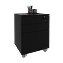 Ver imagem 3 de Gaveteiro Arquivo 48,8x64,5cm com Chave e Rodízio ME4148