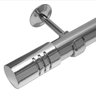 Kit Varão de Cortina 28mm 3m Ponteira Cilíndrica Couselo - 1